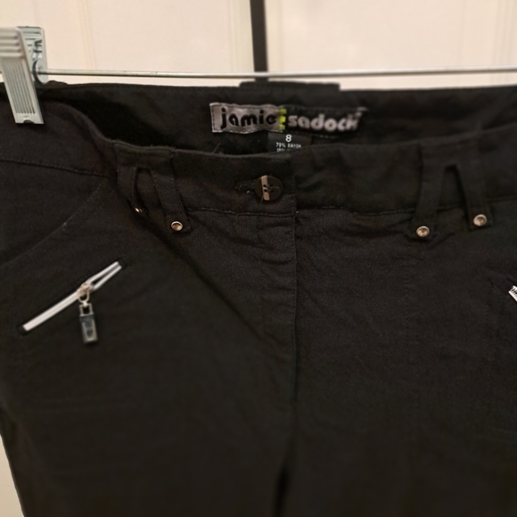 Jamie Sadock Black Flare Size 8 Golf #81 - Picture 5 of 8